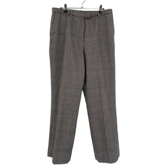 Pendleton 100% Virgin Wool 2 PC Pant Suit Plaid Herringbone Size 12 - Picture 5 of 11